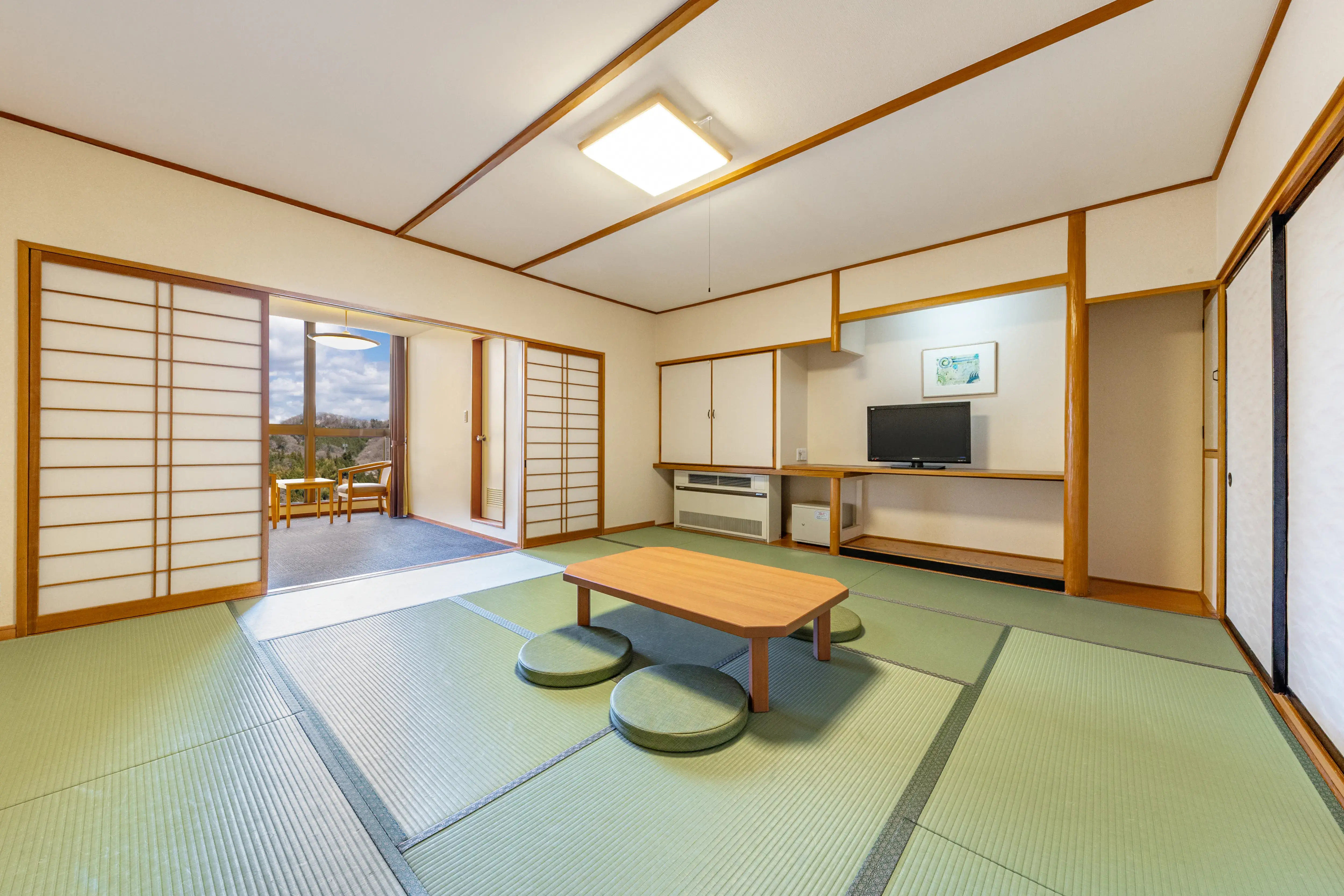 ホテルハワイアンズの部屋の写真