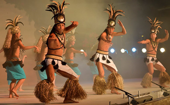 タヒチの踊り